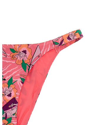 Floral Print Bikini Bottoms