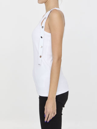 Snap-button Tank Top