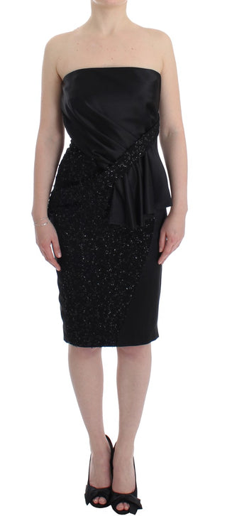 Elegant Strapless Black Dress - Luxury for You