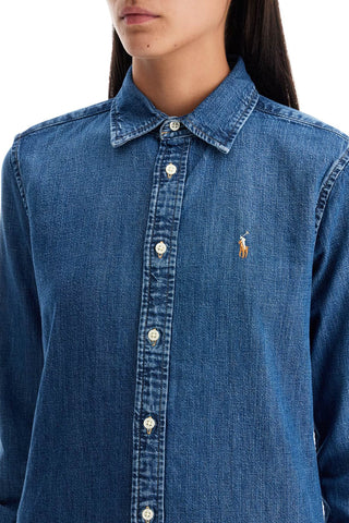 Slim Fit Denim Shirt