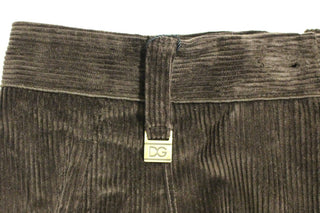 Elegant Brown Cotton Trousers - Luxury for You