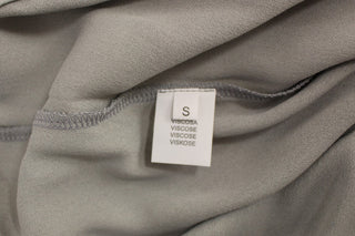 Elegant Gray Viscose Top – Timeless Style - Luxury for You