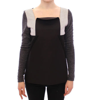 Chic Tri-tone Long Sleeve Sweater - Luxury for You