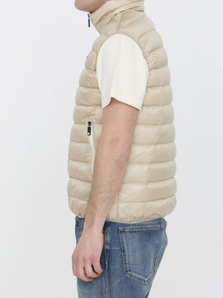 Padded Vest With Logo