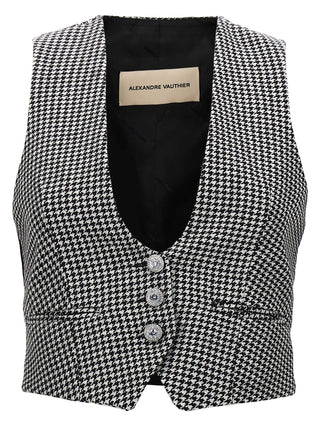 Houndstooth Waistcoat