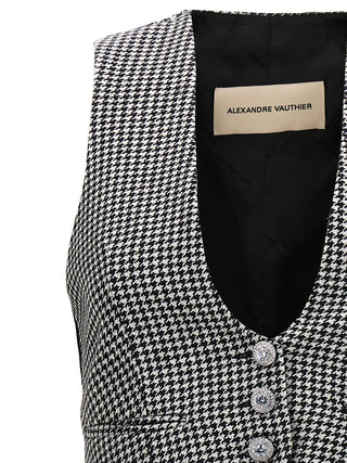 Houndstooth Waistcoat