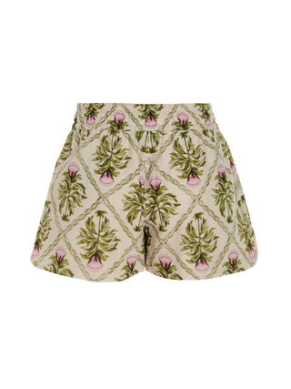 Floral Print Shorts