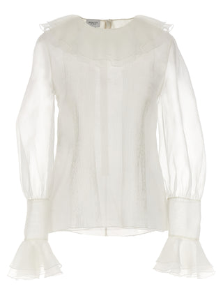 Ruffle Collar Shirt