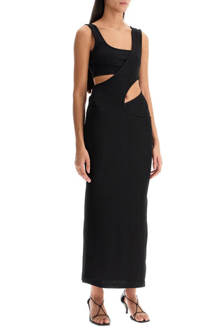 Long Layered Effect Maxi Dress