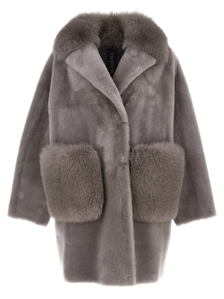 Merino Straight-volpe Shadow Coat