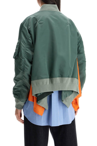 In Pelle\n\nnylon Bomber Jacket