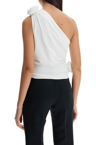 One-shoulder Jersey Top