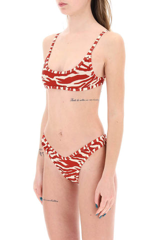 Animal Print Bikini Set In 8