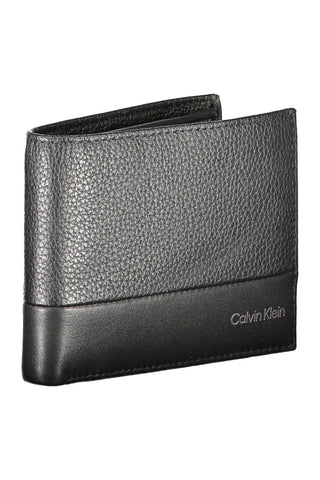 Black Leather Men Wallet