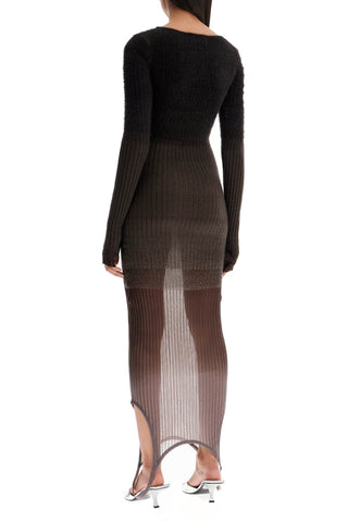 Gradient Knit Dress In Seven