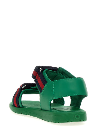 Web Ribbon Sandals