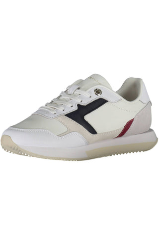 White Leather Women Sneaker