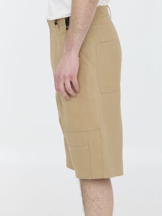 Canvas Bermuda Shorts