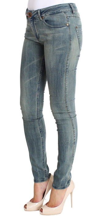 Chic Slim Skinny Blue Wash Denim - Luxury for You