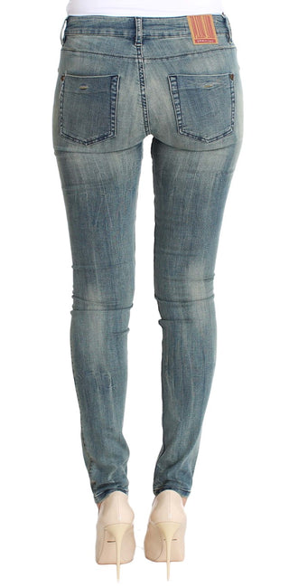 Chic Slim Skinny Blue Wash Denim - Luxury for You