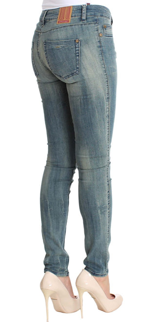 Chic Slim Skinny Blue Wash Denim - Luxury for You