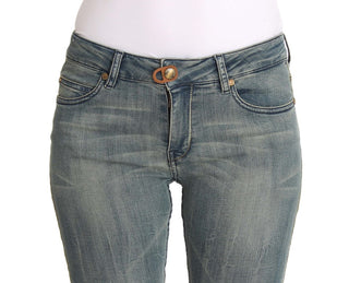 Chic Slim Skinny Blue Wash Denim - Luxury for You