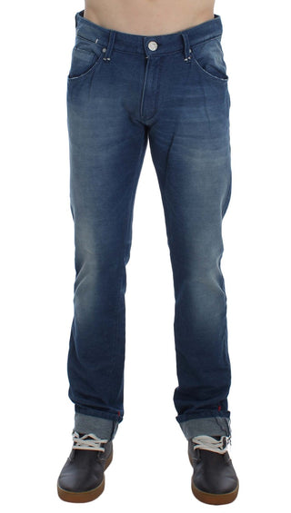 Slim Fit Blue Wash Italian Denim - Luxury for You