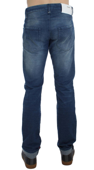 Slim Fit Blue Wash Italian Denim - Luxury for You