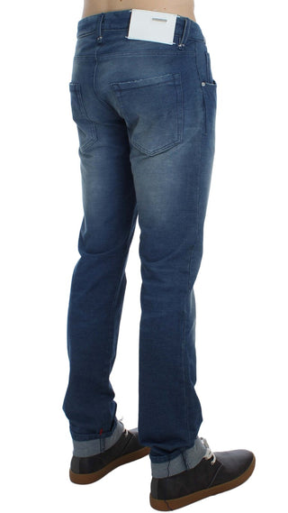 Slim Fit Blue Wash Italian Denim - Luxury for You