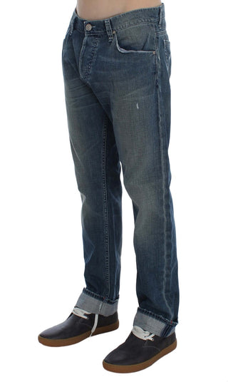 Elegant Regular Fit Blue Wash Denim - Luxury for You