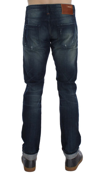 Sleek Slim Fit Italian Denim Jeans - Luxury for You