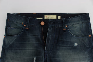 Sleek Slim Fit Italian Denim Jeans - Luxury for You