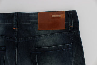 Sleek Slim Fit Italian Denim Jeans - Luxury for You