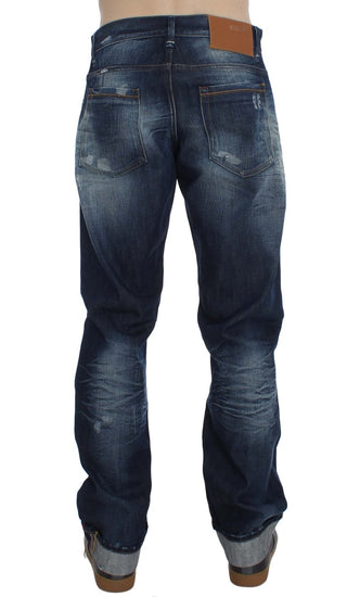 Authentic Regular Fit Blue Wash Jeans - Luxury for You