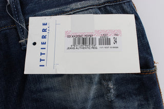 Authentic Regular Fit Blue Wash Jeans - Luxury for You