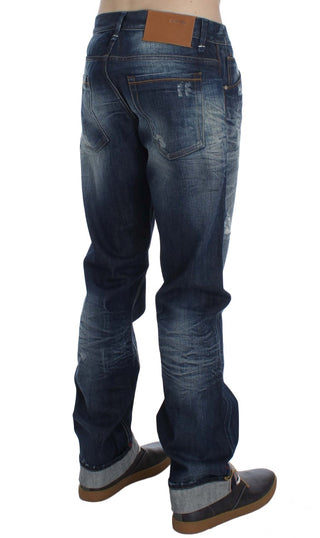 Authentic Regular Fit Blue Wash Jeans - Luxury for You