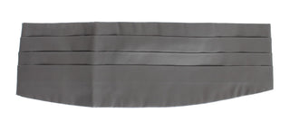 Elegant Silk Gray Cummerbund - Luxury for You