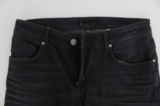 Sleek Gray Slim Fit Men's Premium Denim - Luxury for You