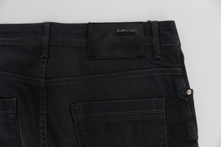 Sleek Gray Slim Fit Men's Premium Denim - Luxury for You