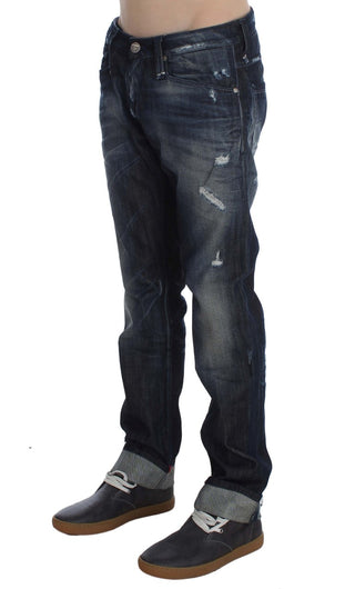 Elegant Regular Straight Fit Blue Jeans - Luxury for You