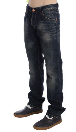 Elegant Straight Fit Low Waist Men's Jeans - Luxury for You