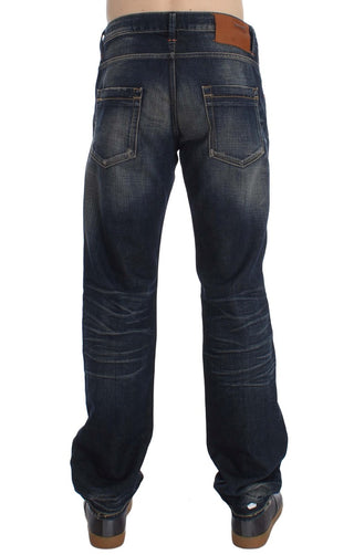 Elegant Straight Fit Low Waist Men's Jeans - Luxury for You