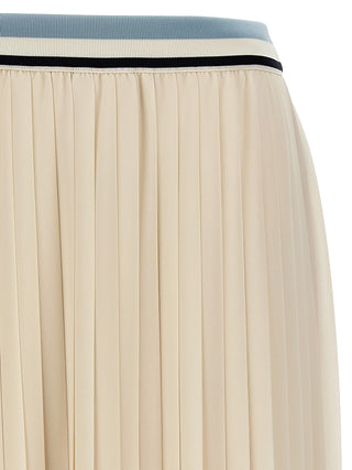 Long Pleated Skirt