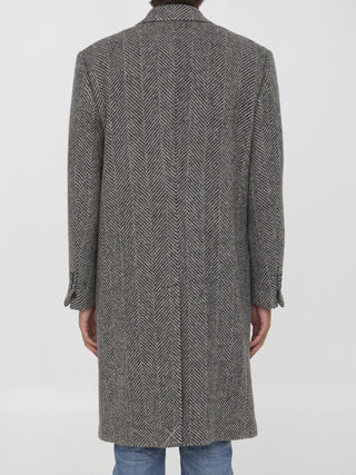 Coat In Virgin Wool