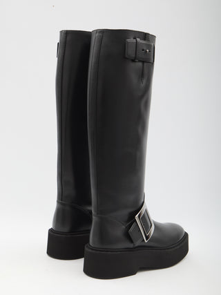 Viv Rangers High Biker Boots