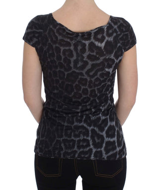 Chic Leopard Modal Top By Cavalli - Luxury for You