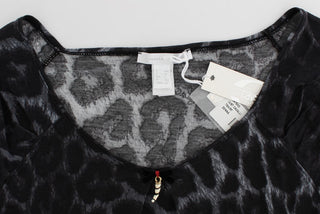 Chic Leopard Modal Top By Cavalli - Luxury for You