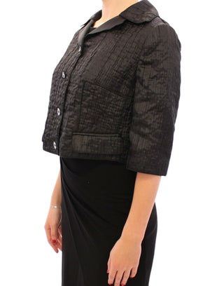 Elegant Black Bolero Shrug Jacket - Luxury for You