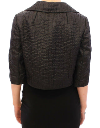 Elegant Black Bolero Shrug Jacket - Luxury for You