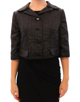 Elegant Black Bolero Shrug Jacket - Luxury for You